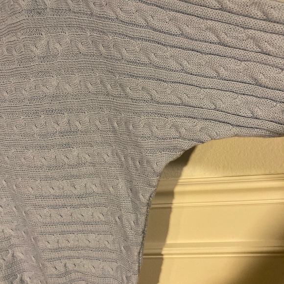 Pale Blue/Gray Fashion Nova Sweater ... Plus size 3X - Picture 3 of 7